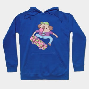 Cute Koala Bear Skateboarder Doodle Hoodie